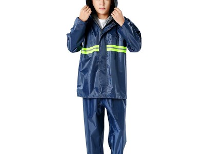 定制劳保工地雨衣批发价雨衣成人款