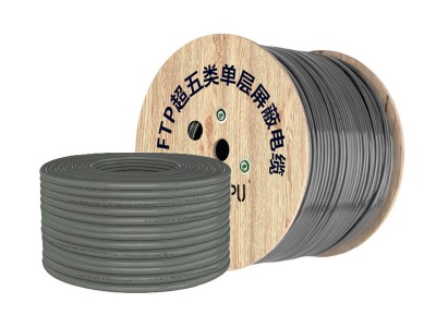 国标拓谱 FTP超五类单屏蔽网线 300