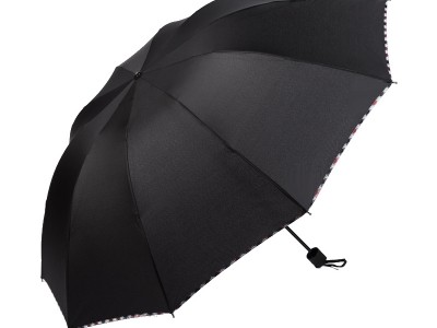 十骨手动雨伞抗风防雨折叠加大双人