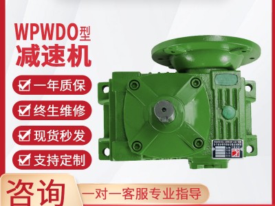 WPWDO减速机蜗轮蜗杆减速机单级同轴