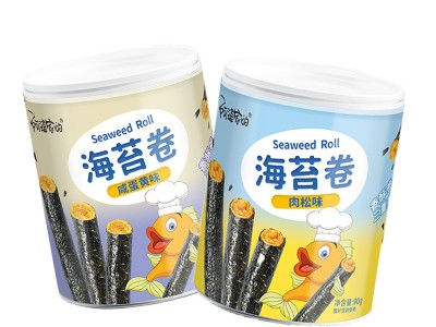 阿婆家的注心海苔卷夹心海苔脆即食