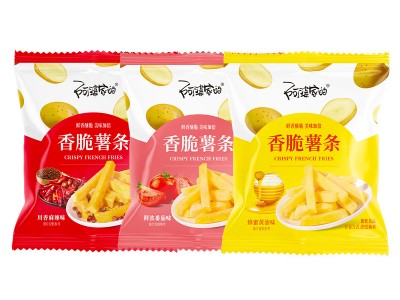 阿婆家的香脆薯条薯片小零食小食品