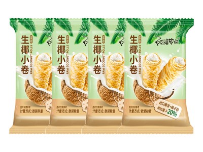 阿婆家的生椰小卷40g鸡蛋卷鸡酥椰子