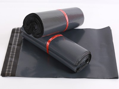 快递包装袋加厚灰色塑料 破坏性塑料