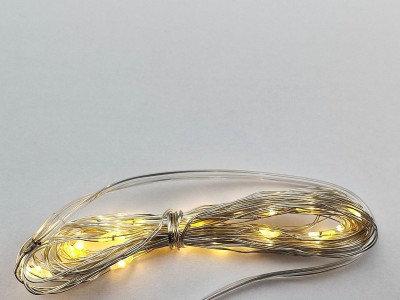 厂家直销铜丝灯电池盒LED彩灯节日气