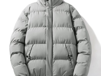珀斯人加厚面包服冬装男士时尚刺绣