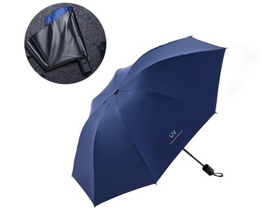 雨伞广告伞印刷logo晴雨两用折叠黑