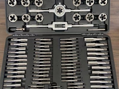 新款110pc丝锥板牙套装 110件套手用