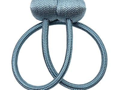 跨境窗帘绑带绑绳磁铁扣环窗帘扎带