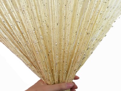 加密高档银线扁帘 线帘成品 门帘 银