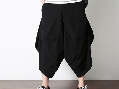 工厂批发外贸男款春夏男式灯笼裤多