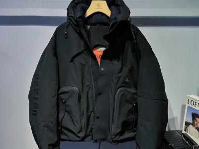 美式工装连帽90白鸭绒羽绒服男士202