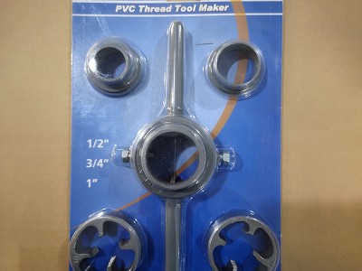 6PC PVC/NPT塑料60°圆锥管螺纹丝锥