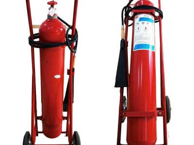 推车式二氧化碳灭火器24KG 手推式干