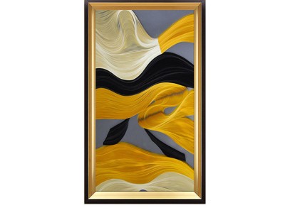 玄关装饰画竖版简约现代入户壁画客