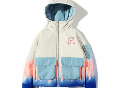情侣羽绒服男短款2021年新款潮牌冬