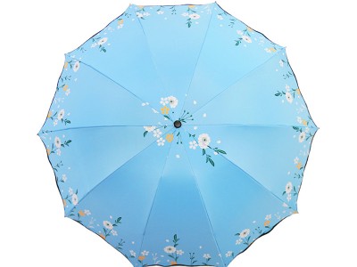 全自动雨伞定LOGO加大号印刷制折叠