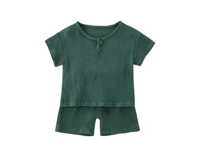 夏季薄款儿童纯棉睡衣空调服宝宝春