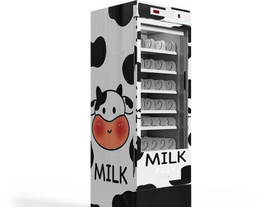 匪石冷藏售水机1牛奶饮料自助售卖机