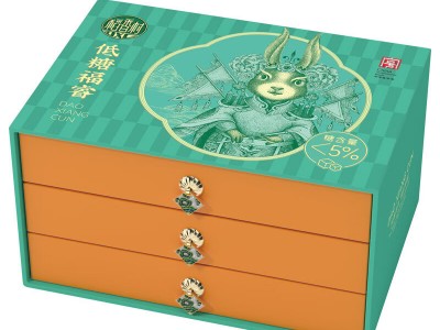 稻香村月饼礼盒福睿900g广式蛋黄莲