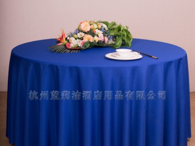 纯色酒店桌布宾馆会议饭店桌布餐厅