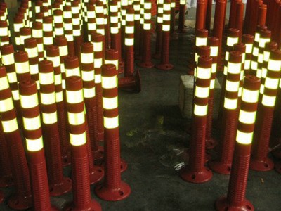 新料75CM警示柱 交通设施道口标PU道
