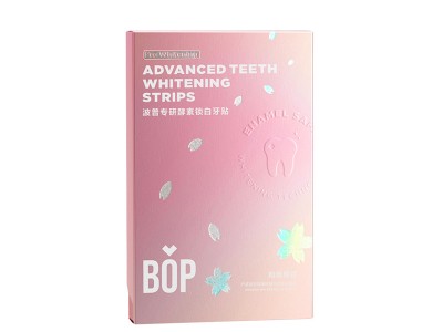 bop牙贴酵素锁白美去黄洁白一次性牙