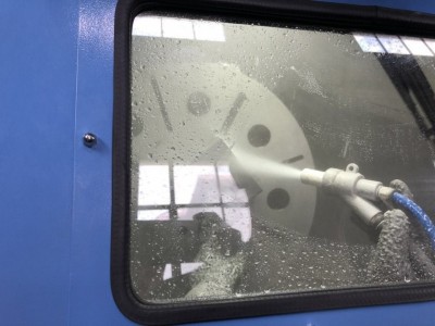 高品质不锈钢液体喷砂机车轮毂打砂