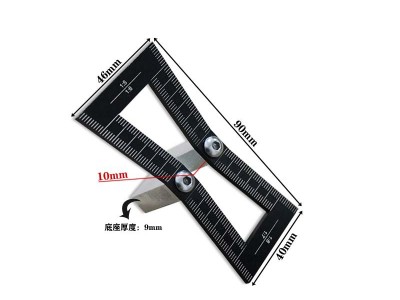 燕尾榫划线规画线器不锈钢木工划线