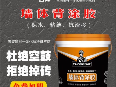 墙体背涂胶 粘结墙固 墙锢界面剂