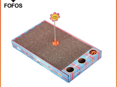 FOFOS两只福狸猫抓板不掉屑磨爪器 