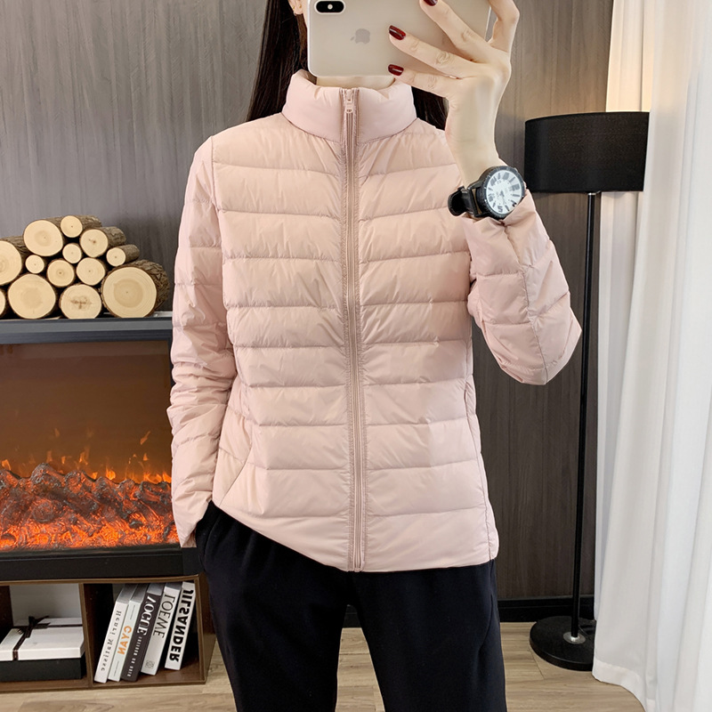 2024秋冬新款内胆羽绒服女款贴身保暖轻薄外套