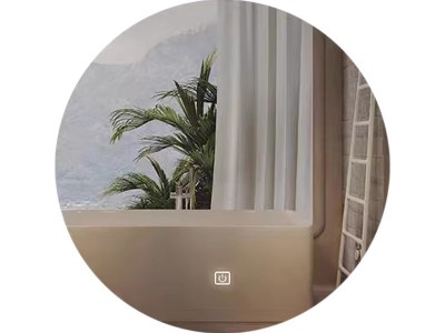 北欧洗手卫生间壁挂LED发光灯镜带灯