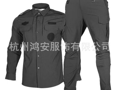 511速干保安工作服套装夏季短袖长袖