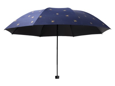 批发天堂伞33631E银杏飞舞晴雨两用