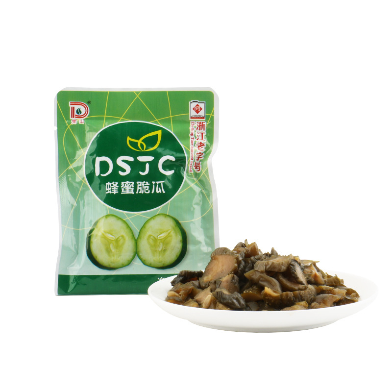 党山酱萃 蜂蜜脆瓜60g小包装8包一份酱瓜下饭小菜开袋即食