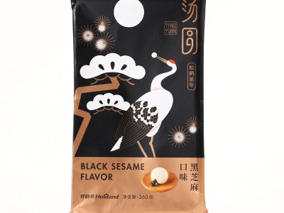 好利来黑芝麻汤圆卷膜纸塑复合抗低