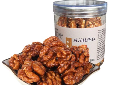 定制新疆蜂蜜芝麻核桃仁零食干果批