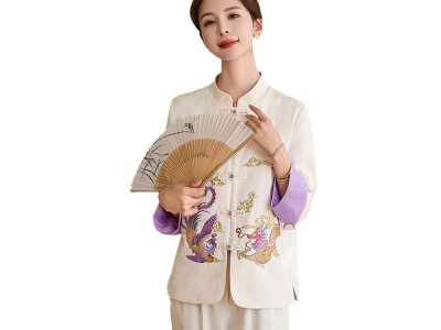 新中式上衣女2024春季新款复古高端