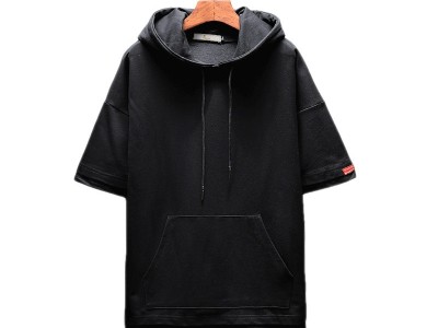 卫衣男短袖2022夏季新款上衣服休闲