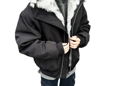 2024冬季新款港风棉服男式时尚休闲