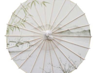 儿童古风油纸伞汉服旗袍淡雅中国风