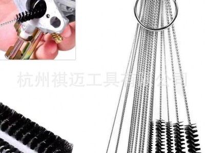 厂家供应工业抛光六角杆不锈钢刷尼
