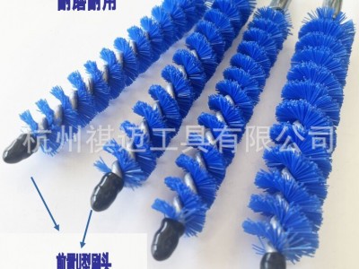 冷凝器刷铜管清洗刷尼龙管道刷通炮
