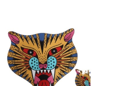 琦秀厂家服装绣花加工平绣水溶贴布