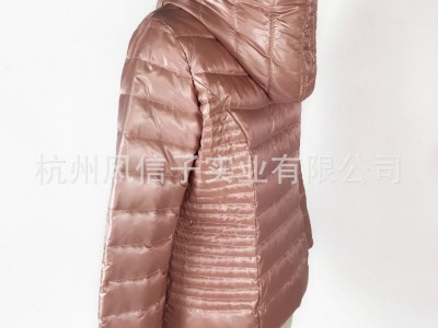 热销现货女士羽绒服来料清加工全经