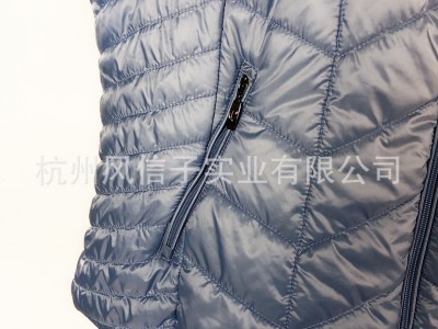 HOT女装棉背心羽绒背心来料加工全经