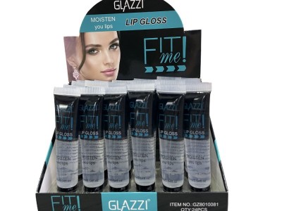 跨境彩妆GLAZZI透明软管唇釉套装批