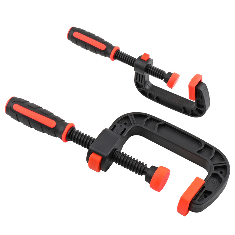 Hi-Spec 快速夹c型夹g型夹木工夹卡子夹固定器大力夹强力夹子工具