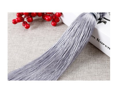 厂家批发 窗帘绑带绒毛穗 服装饰品